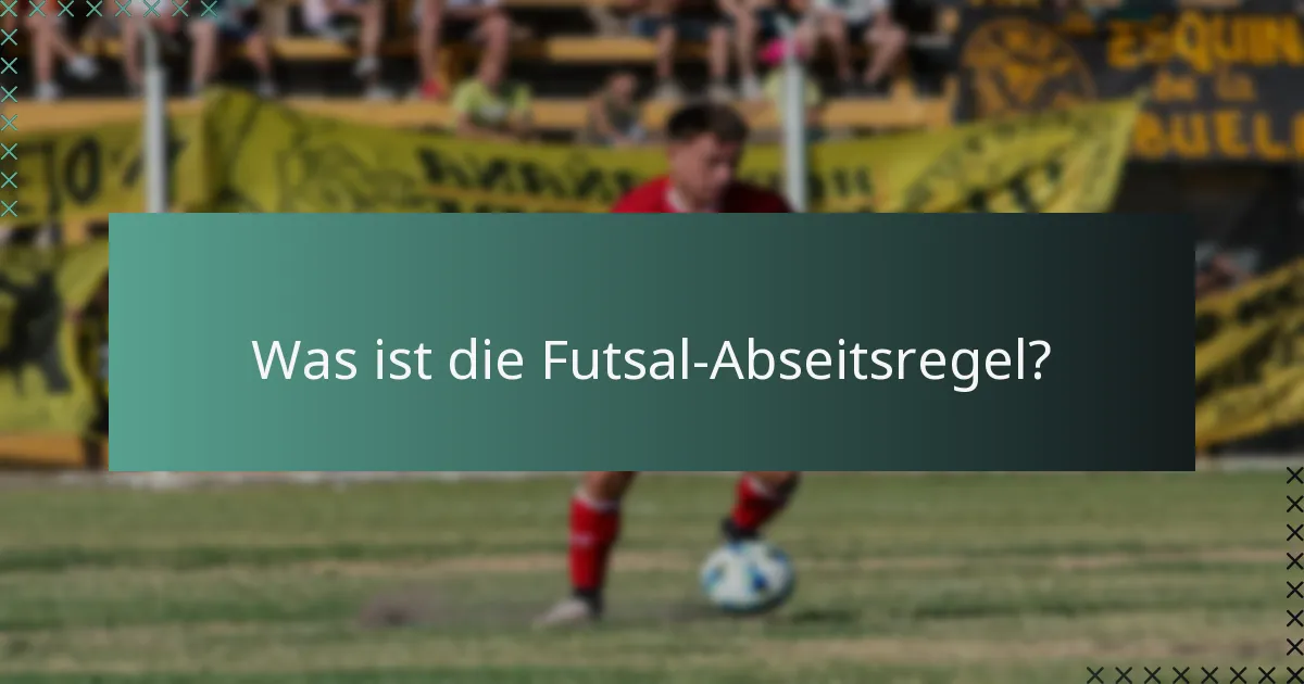 Wie sollten sich Spieler positionieren, um nicht im Abseits zu stehen?