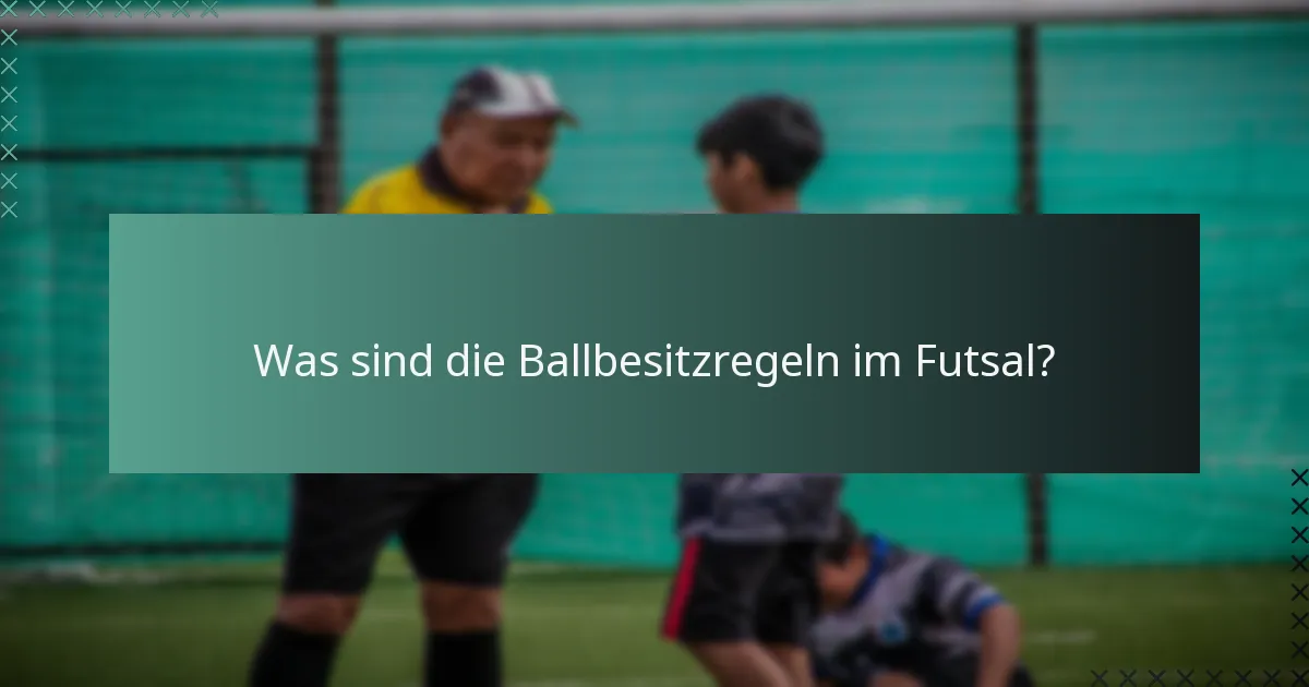 Wie erfolgen Übergänge im Futsal?