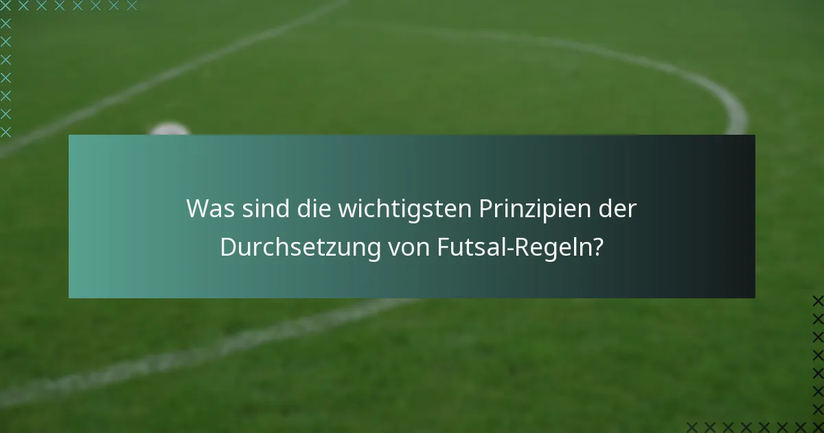 Welche Maßnahmen gewährleisten die Spielintegrität im Futsal?