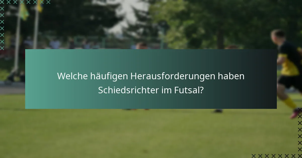 Welche Techniken verbessern den Spielablauf im Futsal?
